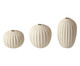 Jogo de Vasos em Cerâmica Guaratinga - Bege, Bege | WestwingNow