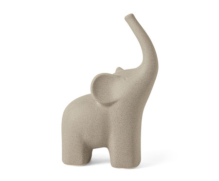 Jogo de Adornos em Cerâmica Elefantes - Colorido | WestwingNow