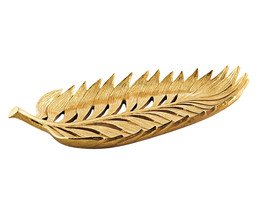 Centro de Mesa Folha - Dourado