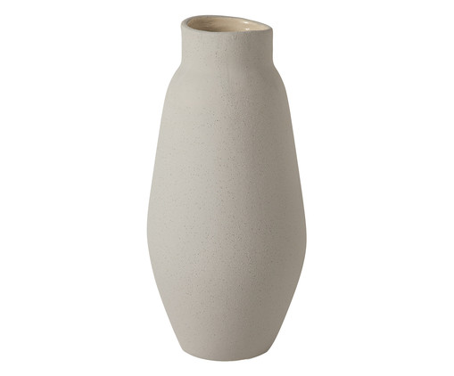 Vaso em Cerâmica Orletti I - Cinza, Cinza | WestwingNow