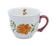 Jogo Xícara de Chá com Pires Floral, Colorido | WestwingNow