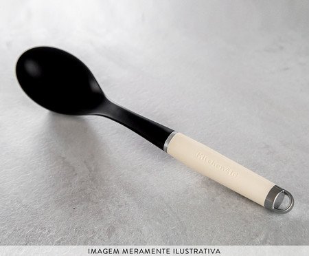 Colher Sólida Almond Cream | Westwing