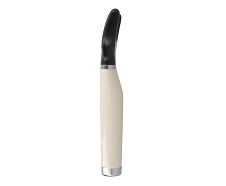 Descascador Fatiador em Inox Almond Cream | Westwing