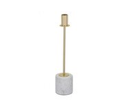 Candelabro Suruc II - Branco e Dourado | WestwingNow
