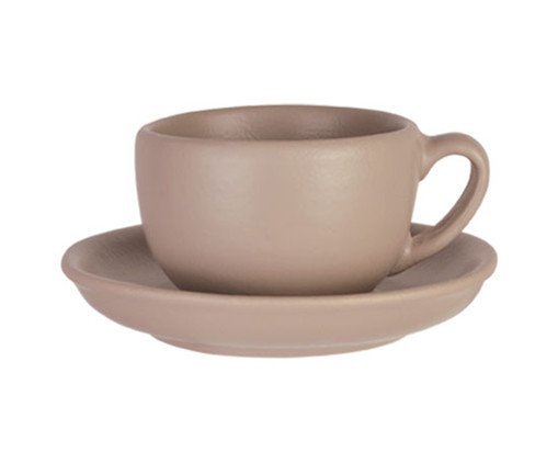 Xícara de Chá Toriba - Marrom Claro Matte, Marrom Claro Matte | WestwingNow