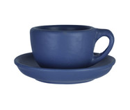 Xícara de Chá Maraíra - Azul Petroleo Matte | WestwingNow