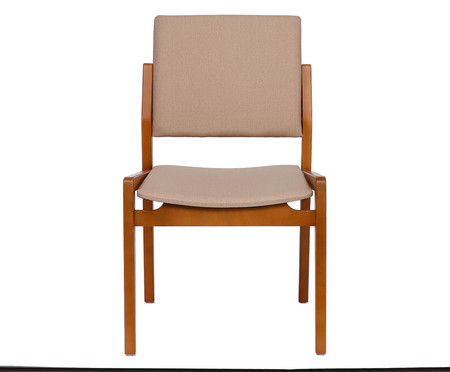 Cadeira Auma Garbo - Freijó e Fendi | WestwingNow