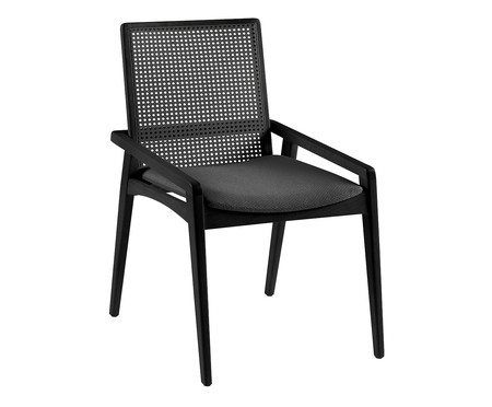 Cadeira Sorel - Preto Ebanizado