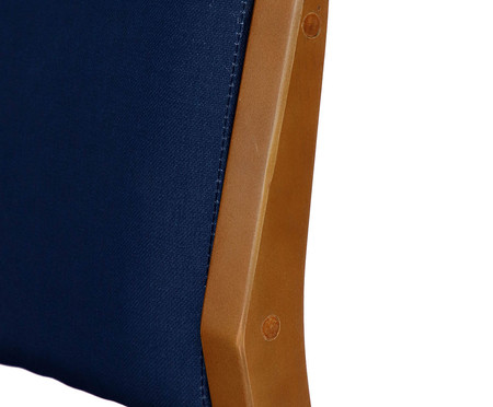 Cadeira Auma Garbo - Freijó Azul Marinho | WestwingNow