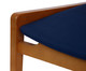 Cadeira Auma Garbo - Freijó Azul Marinho, Freijó | WestwingNow