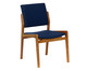 Cadeira Auma Garbo - Freijó Azul Marinho, Freijó | WestwingNow