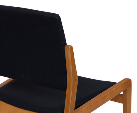 Cadeira Auma Garbo - Freijó Preta | WestwingNow