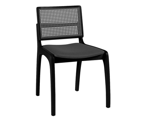 Cadeira Fuanti - Preto Ebanizado, Preto | WestwingNow
