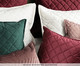 Porta Travesseiro em Veludo Ripado Mosaico Cinza, Cinza | WestwingNow