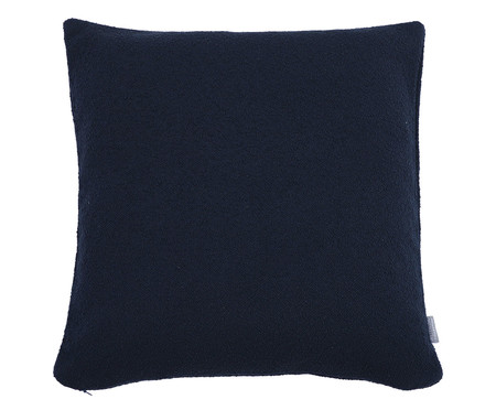 Capa para Almofada Boucle Cotton Azul Marinho