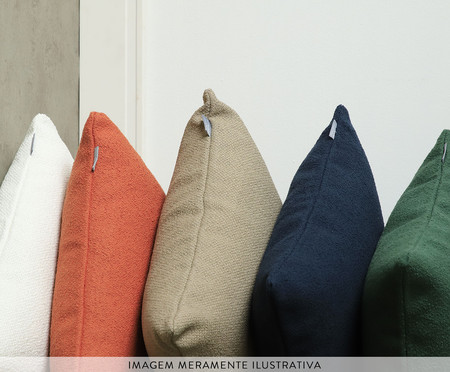 Capa para Almofada Boucle Cotton Laranja | WestwingNow