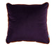 Almofada com Vivo Velvet Roxo e Terracota, Roxo | WestwingNow