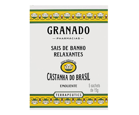 Kit de Sais de Banho Castanha