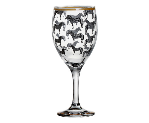 Taça para Vinho Zebra, Colorido | WestwingNow