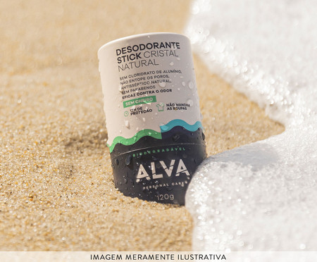 Desodorante Stick Kristall Sensitive Alva Biodegradável | WestwingNow