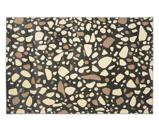 Tapete Trendy Granilite Carbon, Marrom e Creme | WestwingNow