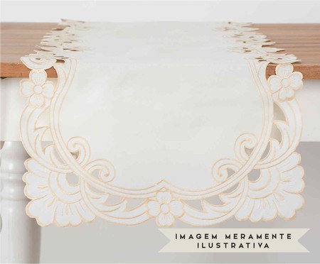 Caminho de Mesa Faith - Bege | Westwing