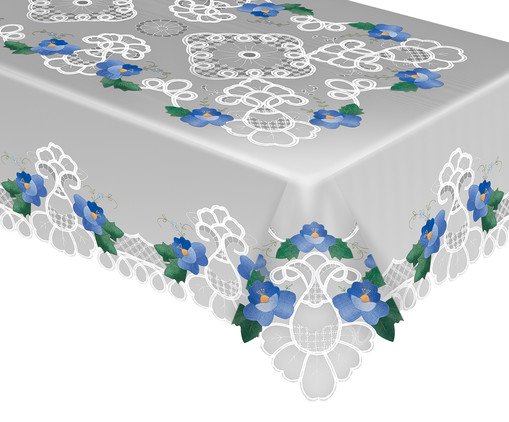 Toalha de Mesa Stacey - Azul, Azul | WestwingNow