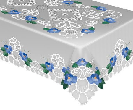 Toalha de Mesa Stacey - Azul | Westwing