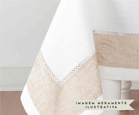 Toalha de Mesa Reva - Branca | Westwing