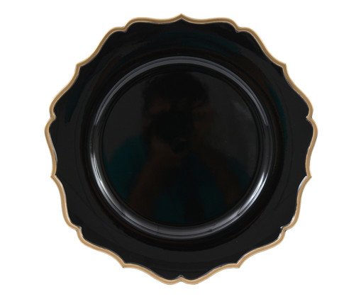 Sousplat - Rosalind - Preto, Rosalind | WestwingNow