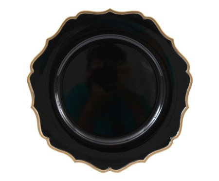 Sousplat - Rosalind - Preto | Westwing