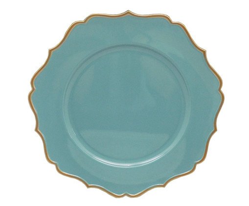 Sousplat Diam - Azul, Azul | WestwingNow