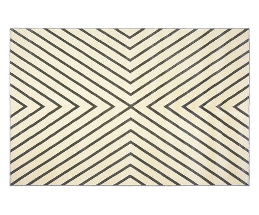 Tapete Trendy Chefron Carbon, Bege | WestwingNow