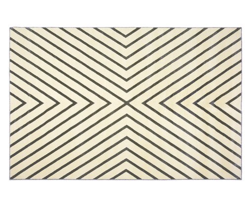 Tapete Trendy Chefron Carbon, Bege | WestwingNow