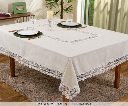 Toalha de Mesa - Bege Pereira | Westwing