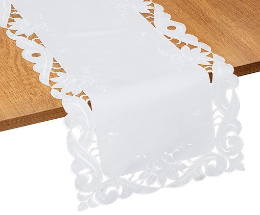 Caminho de Mesa Sierra - Branco, Branco | WestwingNow