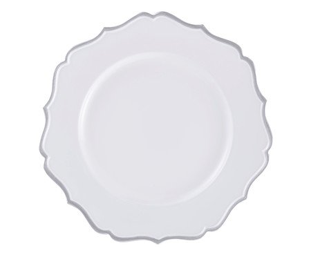 Sousplat - Rosalind - Prateado | Westwing