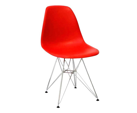 Cadeira Eames Paris - Vermelho