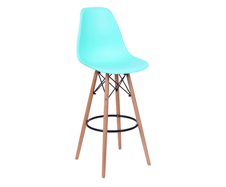 Banqueta Eames Wood - Tiffany