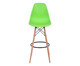 Banqueta Eames Wood - Verde, Verde | WestwingNow