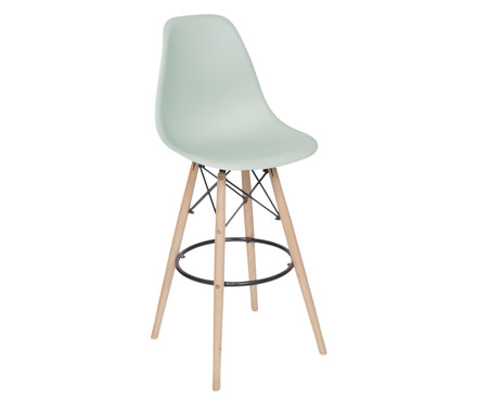 Banqueta Eames Wood - Verde Claro | Westwing