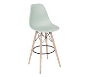 Banqueta Eames Wood - Verde Claro | WestwingNow