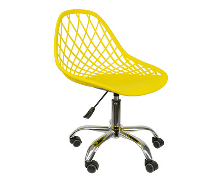 Cadeira com Rodas Kaila - Amarela | WestwingNow