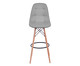 Banqueta Eames Lexi Stuf  - Cinza, Cinza | WestwingNow