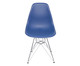 Cadeira Eames Metale - Azul Marinho e Prateada, multicolor | WestwingNow