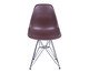 Cadeira Eames Metale - Café e Prateada, brown,multicolor | WestwingNow