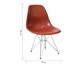 Cadeira Eames Metale - Café e Prateada, brown,multicolor | WestwingNow