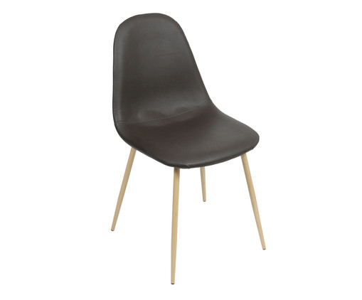 Cadeira Eames Layla - Preto e Natural, multicolor | WestwingNow