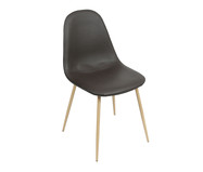 Cadeira Eames Layla - Preto e Natural | WestwingNow