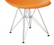 Cadeira Eames Metale - Laranja e Prateada, white,multicolor | WestwingNow